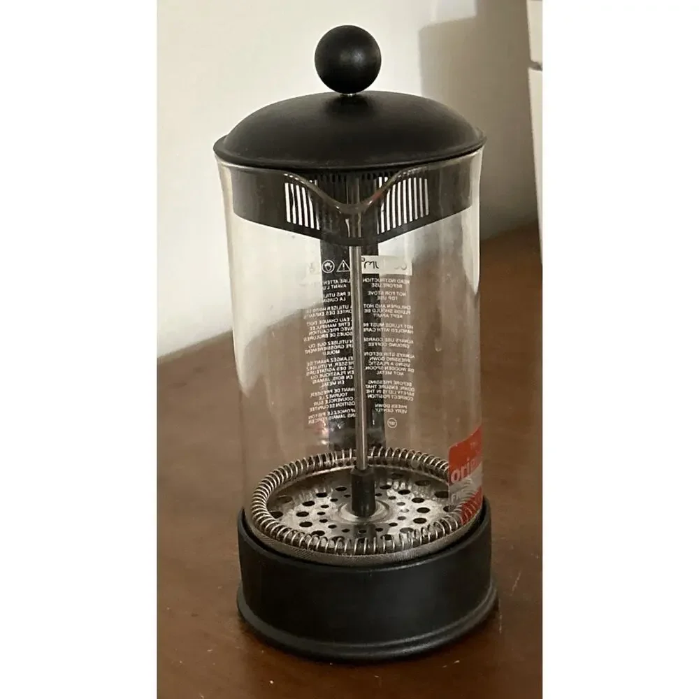Bodum Brazil French Press Coffee Maker 8 Cup 34 Oz With Manual Pre-Owned